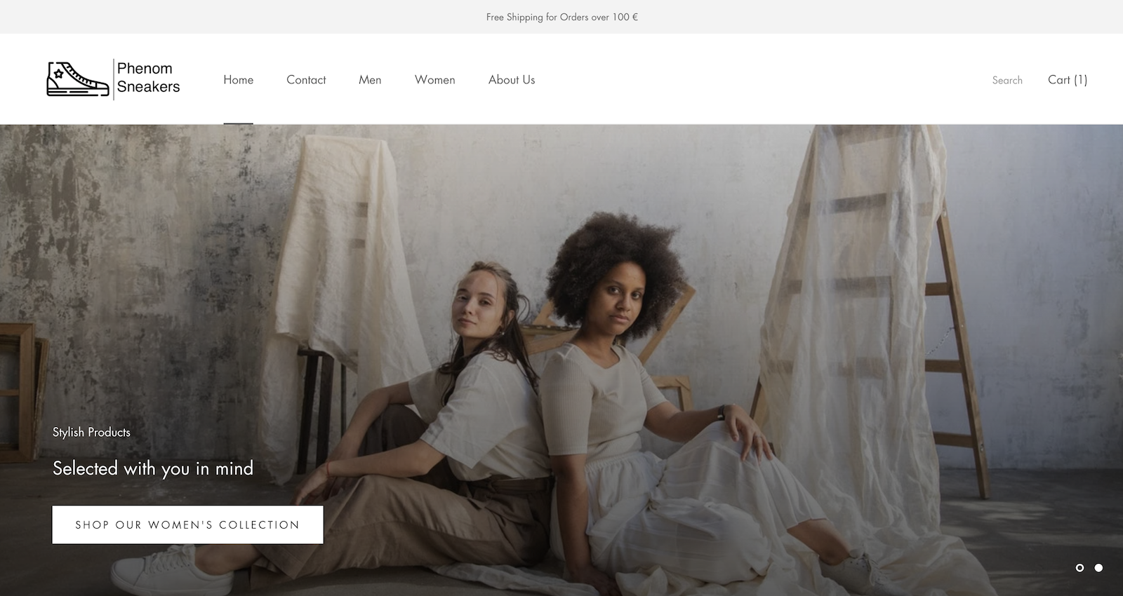 Will Rains Shopify project example blog page Prestige theme